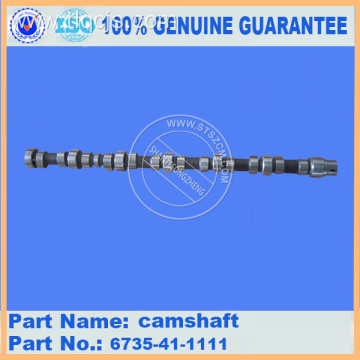 PC200-7 PC220-7 pc230LC-6 camshaft 6735-41-1111
